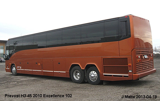 BUS/AUTOBUS: Prevost H3-45 2010 Excellence