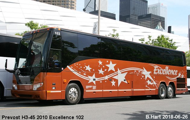 BUS/AUTOBUS: Prevost H3-45 2010 Excellence