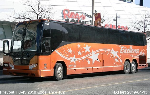 BUS/AUTOBUS: Prevost H3-45 2010 Excellence