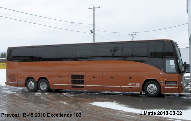 BUS/AUTOBUS: Prevost H3-45 2010 Excellence