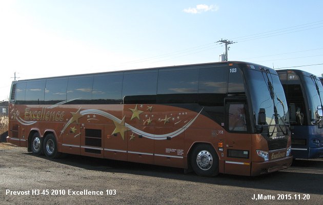 BUS/AUTOBUS: Prevost H3-45 2010 Excellence