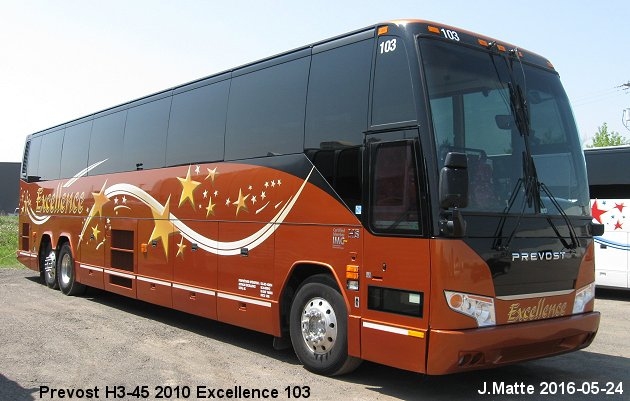 BUS/AUTOBUS: Prevost H3-45 2010 Excellence