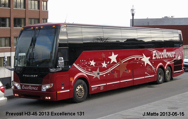 BUS/AUTOBUS: Prevost H3-45 2013 Excellence