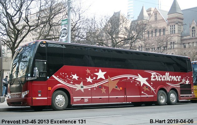 BUS/AUTOBUS: Prevost H3-45 2013 Excellence