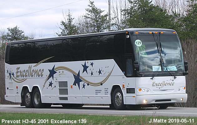 BUS/AUTOBUS: Prevost H3-45 2001 Excellence