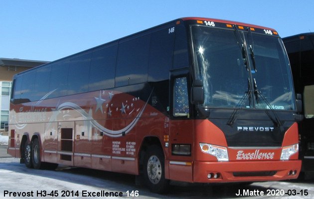 BUS/AUTOBUS: Prevost H3-45 2014 Excellence