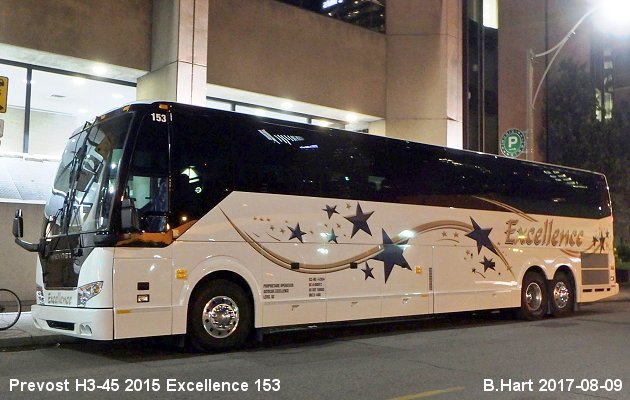 BUS/AUTOBUS: Prevost H3-45 2015 Excellence