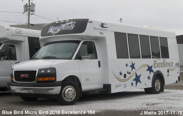 BUS/AUTOBUS: Blue Bird Micro Bird 2016 Excellence