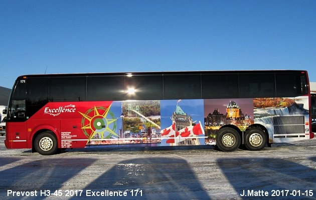 BUS/AUTOBUS: Prevost H3-45 2017 Excellence