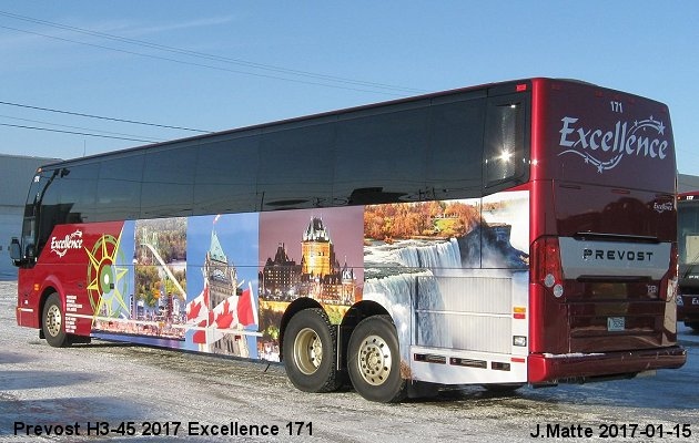 BUS/AUTOBUS: Prevost H3-45 2017 Excellence