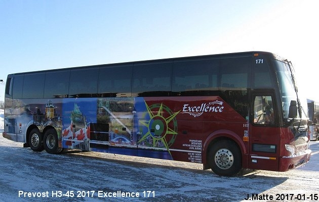 BUS/AUTOBUS: Prevost H3-45 2017 Excellence