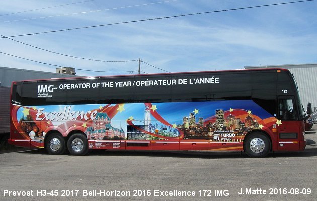 BUS/AUTOBUS: Prevost H3-45 2017 Excellence