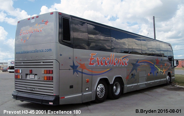 BUS/AUTOBUS: Prevost H3-45 2001 Excellence