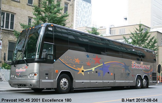 BUS/AUTOBUS: Prevost H3-45 2001 Excellence