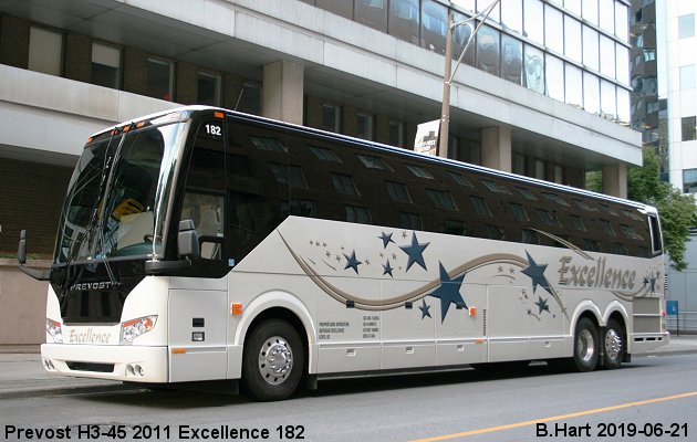 BUS/AUTOBUS: Prevost H3-45 2011 Excellence