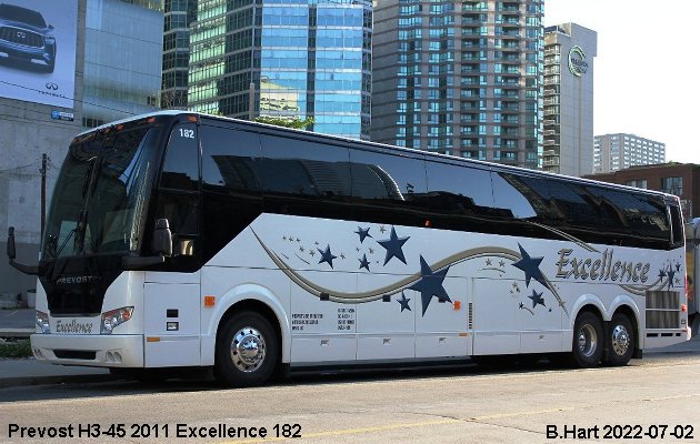 BUS/AUTOBUS: Prevost H3-45 2011 Excellence