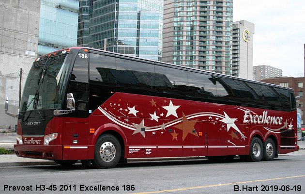 BUS/AUTOBUS: Prevost H3-45 2011 Excellence