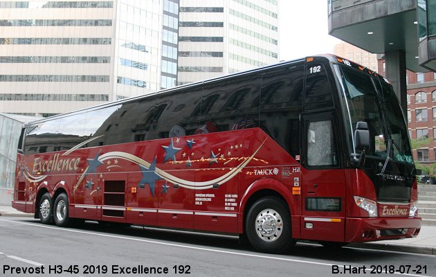 BUS/AUTOBUS: Prevost H3-45 2019 Excellence