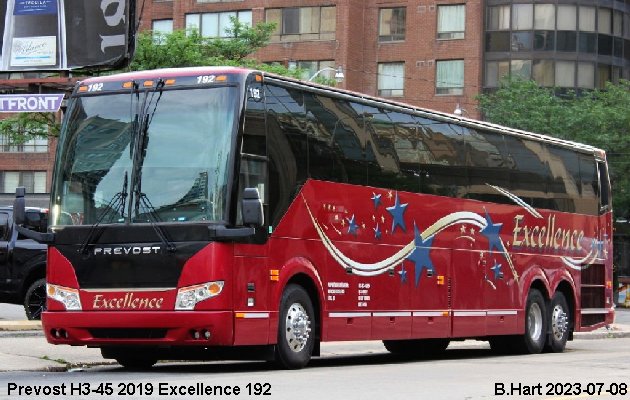 BUS/AUTOBUS: Prevost H3-45 2019 Excellence