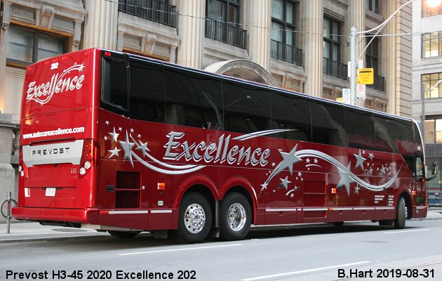 BUS/AUTOBUS: Prevost H3-45 2020 Excellence