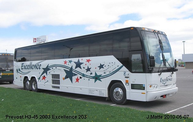 BUS/AUTOBUS: Prevost H3-45 2003 Excellence