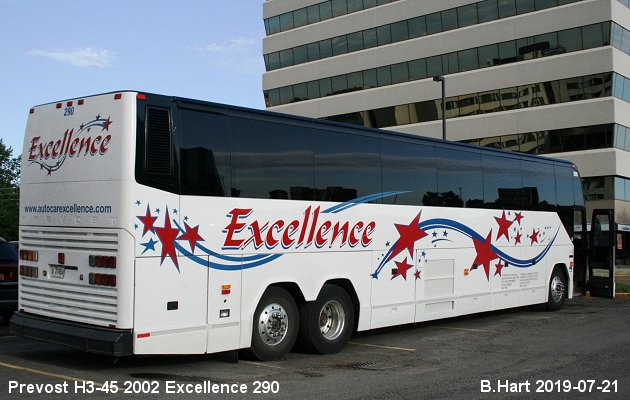 BUS/AUTOBUS: Prevost H3-45 2002 Excellence