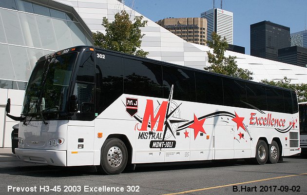 BUS/AUTOBUS: Prevost H3-45 2003 Excellence