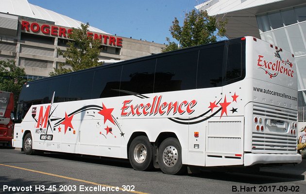 BUS/AUTOBUS: Prevost H3-45 2003 Excellence