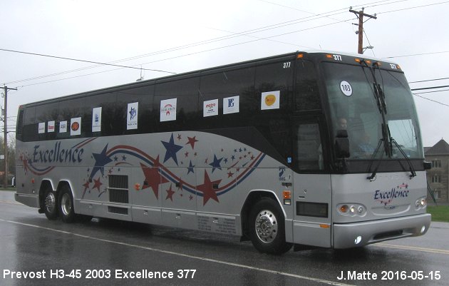 BUS/AUTOBUS: Prevost H3-45 2003 Excellence