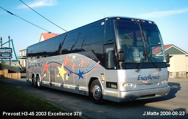 BUS/AUTOBUS: Prevost H3-45 2003 Excellence