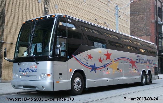 BUS/AUTOBUS: Prevost H3-45 2003 Excellence