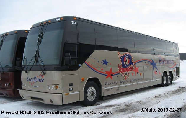 BUS/AUTOBUS: Prevost H3-45 2003 Excellence