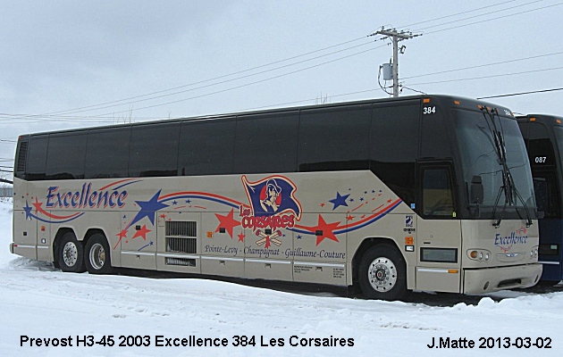 BUS/AUTOBUS: Prevost H3-45 2003 Excellence