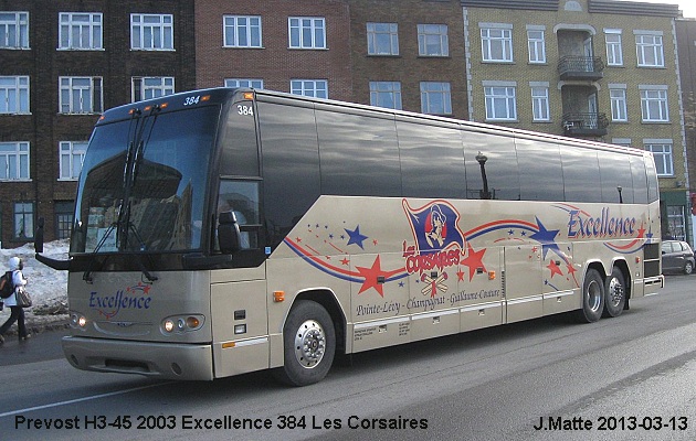 BUS/AUTOBUS: Prevost H3-45 2003 Excellence