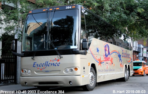 BUS/AUTOBUS: Prevost H3-45 2003 Excellence