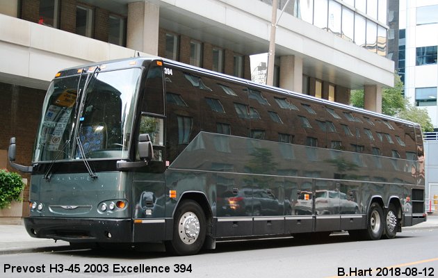 BUS/AUTOBUS: Prevost H3-45 2003 Excellence