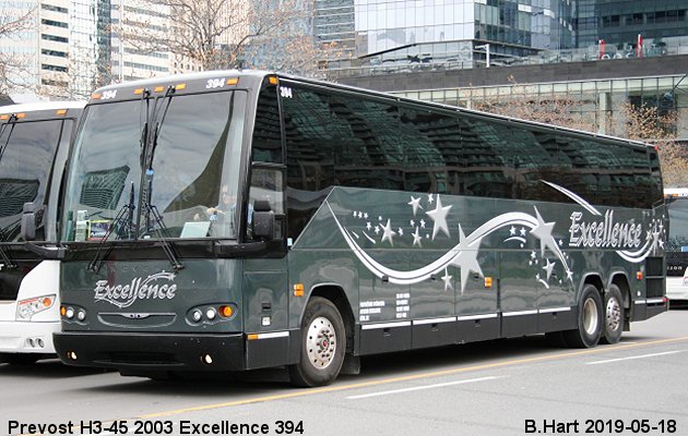 BUS/AUTOBUS: Prevost H3-45 2003 Excellence