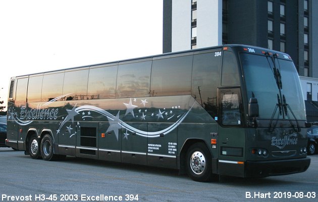 BUS/AUTOBUS: Prevost H3-45 2003 Excellence