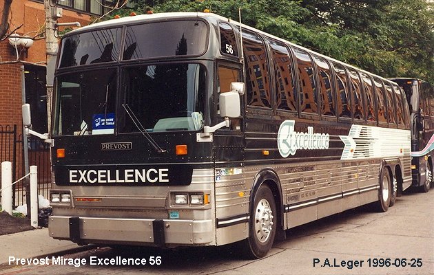 BUS/AUTOBUS: Prevost Mirage 1994 Excellence