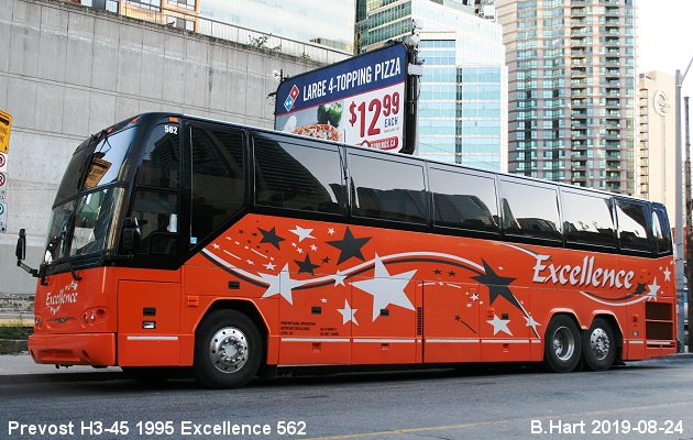 BUS/AUTOBUS: Prevost H3-45 1995 Excellence