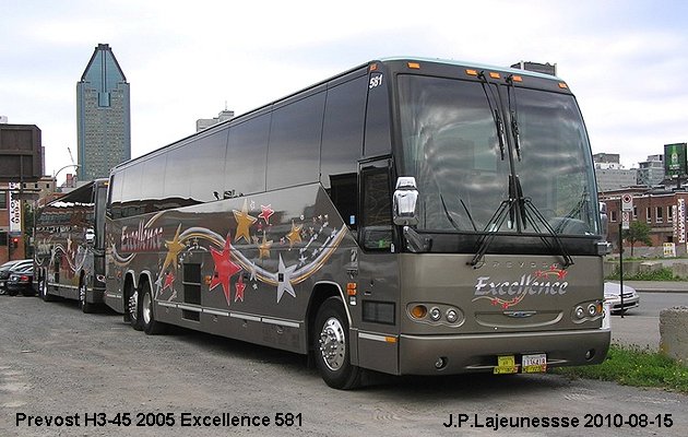 BUS/AUTOBUS: Prevost H3-45 2005 Excellence