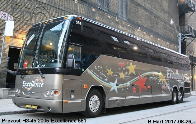 BUS/AUTOBUS: Prevost H3-45 2005 Excellence