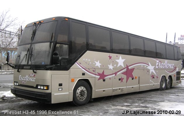 BUS/AUTOBUS: Prevost H3-45 1996 Excellence