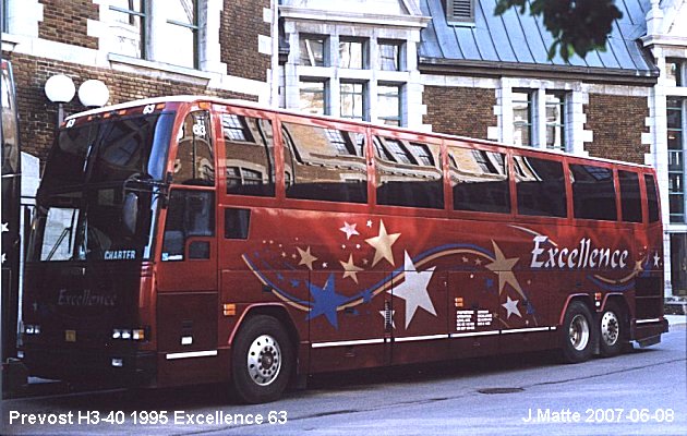 BUS/AUTOBUS: Prevost H3-40 1994 Excellence