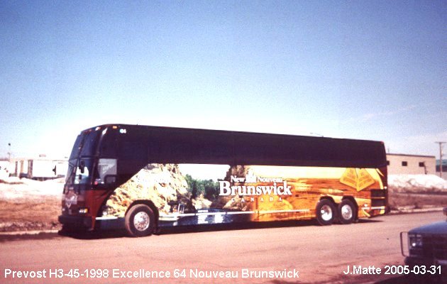 BUS/AUTOBUS: Prevost H3-45 1998 Excellence