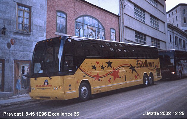 BUS/AUTOBUS: Prevost H3-45 1996 Excellence