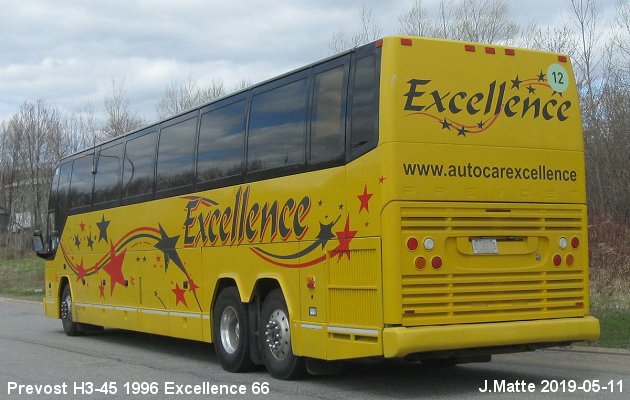 BUS/AUTOBUS: Prevost H3-45 1996 Excellence