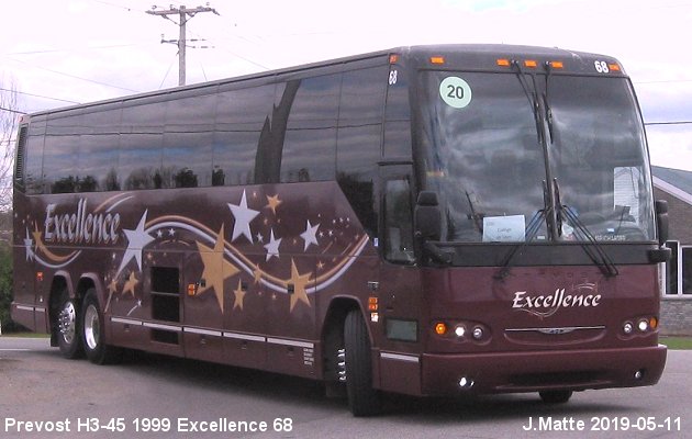 BUS/AUTOBUS: Prevost H3-45 1999 Excellence