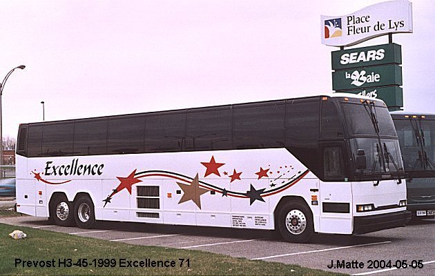 BUS/AUTOBUS: Prevost H3-45 1999 Excellence