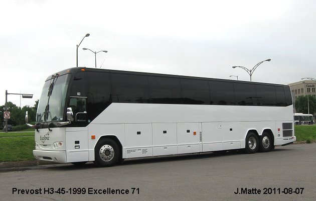 BUS/AUTOBUS: Prevost H3-45 1999 Excellence